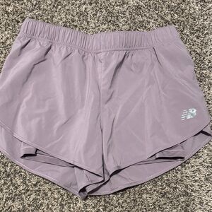 New Balance Women's Athletic Shorts in Soft Purple